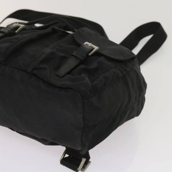 PRADA Backpack Nylon Black Auth ep2937 - Picture 14 of 16